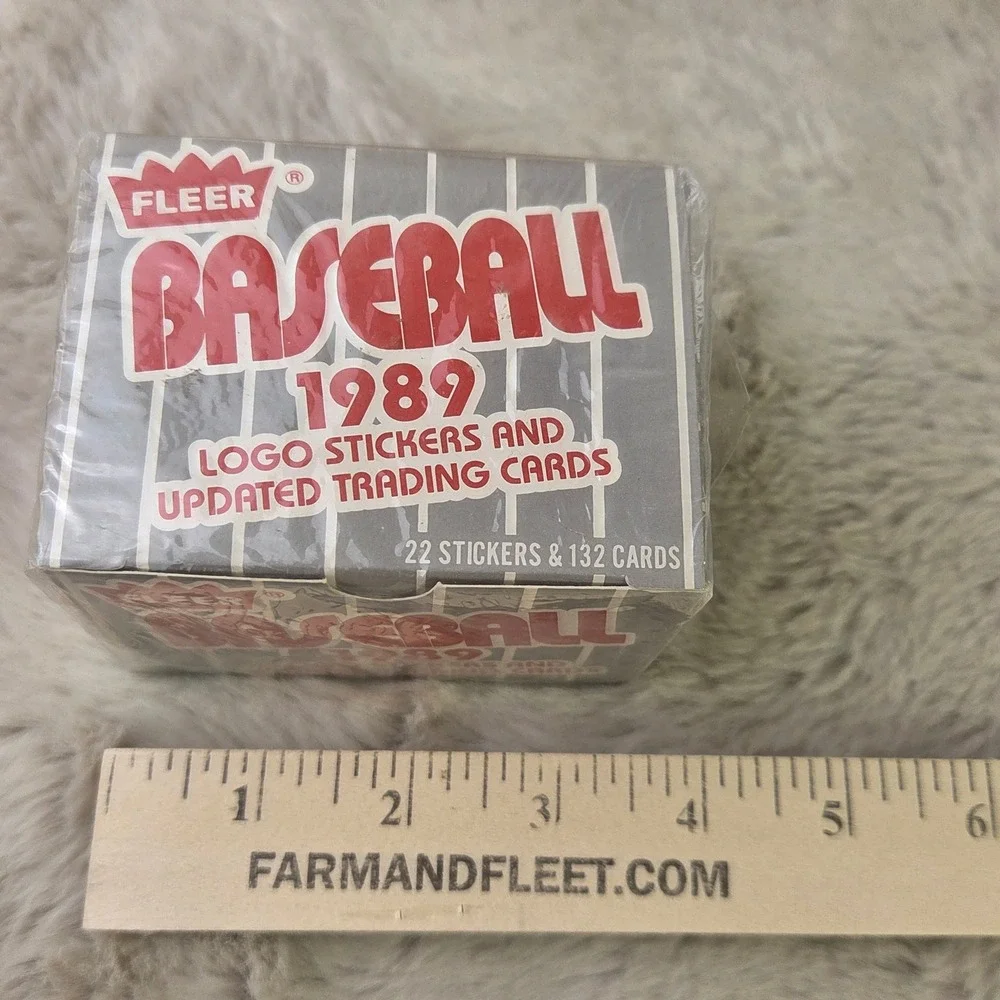 1989 Fleer Update Factory Sealed Set 132 Cards + Logo Stickers